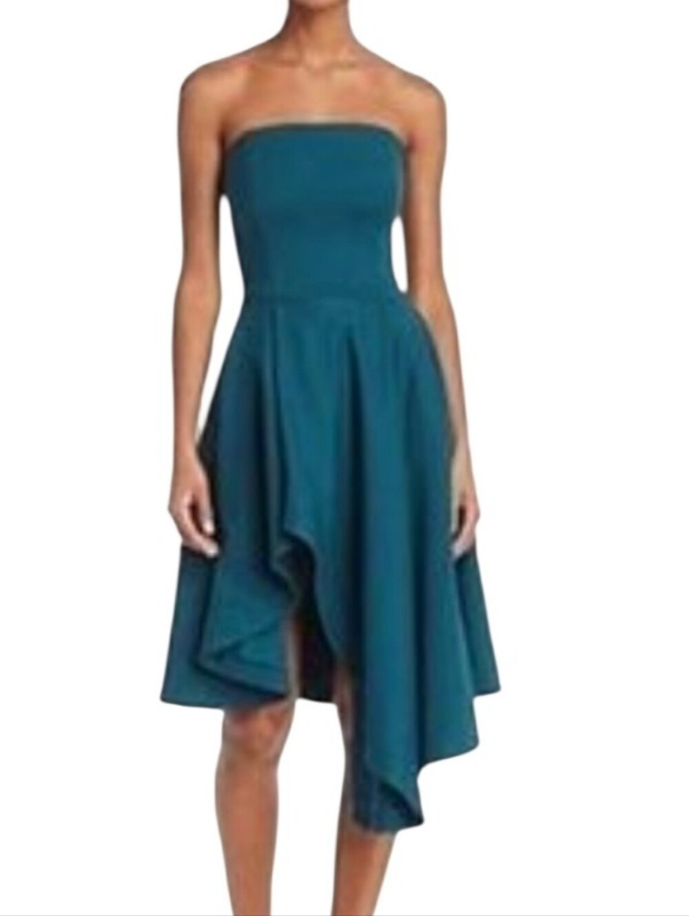 NWT Elliatt Origin Flame dark green cocktail dress- M.          U37